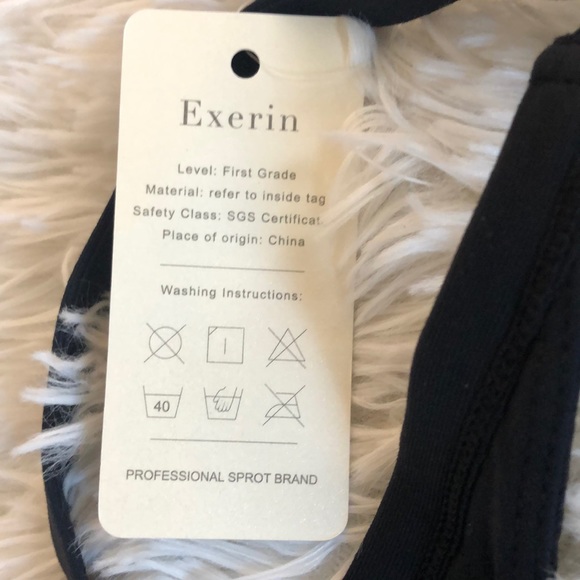 NWT Exerin Womens High Impact Sports Bra - Picture 5 of 7